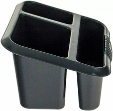 Large Sink Tidy Midnight Black