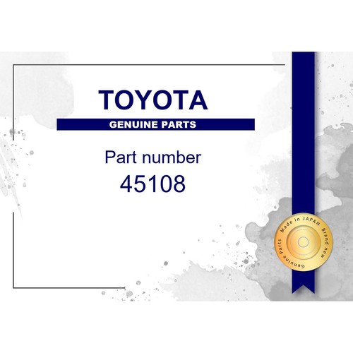 Genuine fit toyota - genuine,