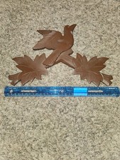 Cuckoo Clock Bird and leaf top 12"