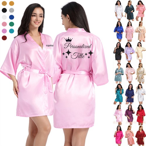 Personalized robe wedding - robe,
