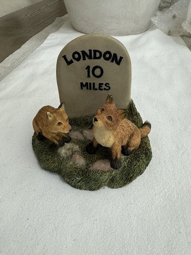 Leonardo figurines fox - figurines, with