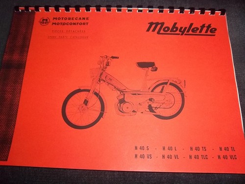 Motobecane parts manual book - motobecane,