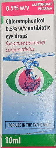 Chloramphenicol eye drops - chloramphenicol, 0.5%