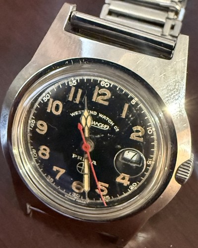 Vintage west end - black, dial