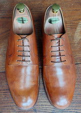 Grenson Tan Burnished Leather