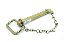 TOW PIN DRAWBAR PIN 19mm x 157mm FOR MASSEY FERGUSON FORD JOHN DEERE.