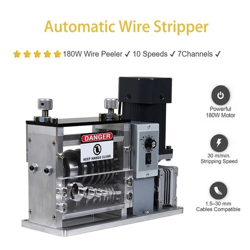 Electric wire stripping - wire,