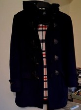 Vintage Wool Blend Duffle Coat