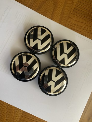 Alloy wheel centre caps - vw,