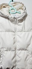 Cream Colour Primark Puffer Jacket