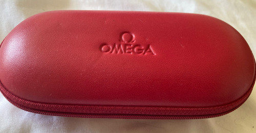 Genuine omega red travel case - genuine,