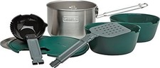 Stanley Adventure Stainless Steel Outdoor Camping Cook Set 1.58qt Pots Bowl NOWB