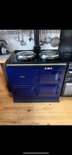 AGA Oil Fired Cooker In Blue