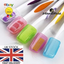 1-5 Portable Toothbrush Head Covers Travel Camping Holder Brush Cap  Set UK
