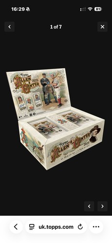 Topps allen ginter baseball - &,