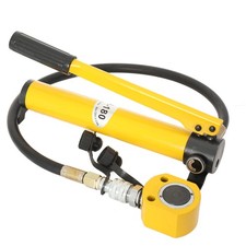 10 Ton Hydraulic Jack Pump Ram Cylinder Manual Hydraulic Hand Pump Low Profile