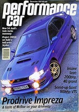 PERFORMANCE CAR MAGAZINE