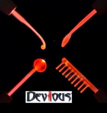 violet Ray wand Red neon