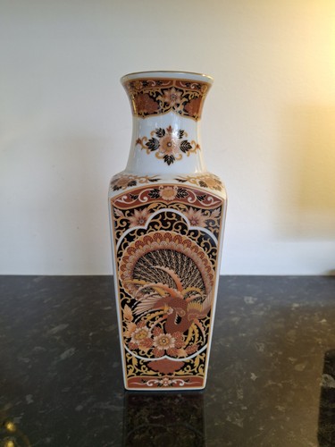 Vintage imari japan peacock - imari,