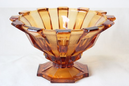 Art deco large amber - art,