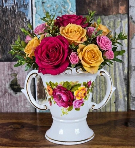 Vintage stunning cottage rose - vintage,