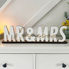 Personalised Wedding Surname