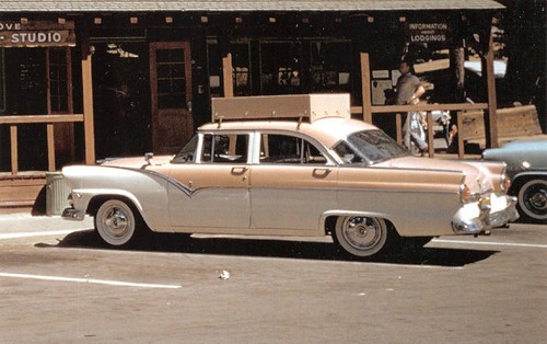 B1675 auto postcard - ,
