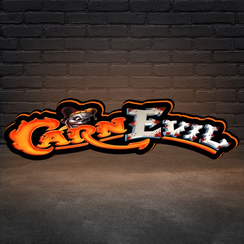 Carnevil pinball topper - carnevil,