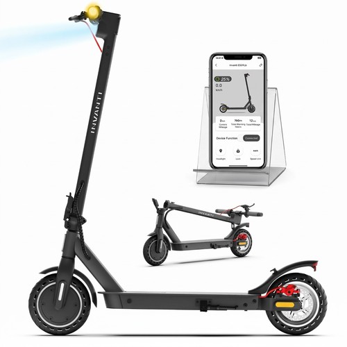 Folding scooter with app - with,