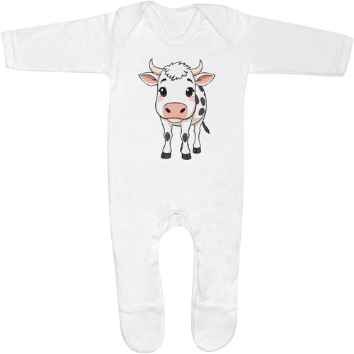 Baby cow sleepsuit - baby, /