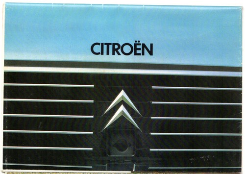 Citroen range 1978 - 1978-1979, uk