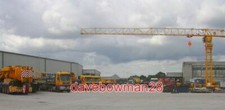 PHOTO  AINSCOUGH CRANE HIRE LTD - HEAVY CRANE DIVISION UNIT U LEYLAND BUSINESS P
