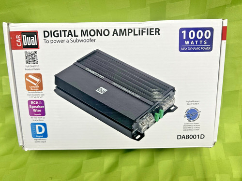 Dual da8001d digital - digital, mono