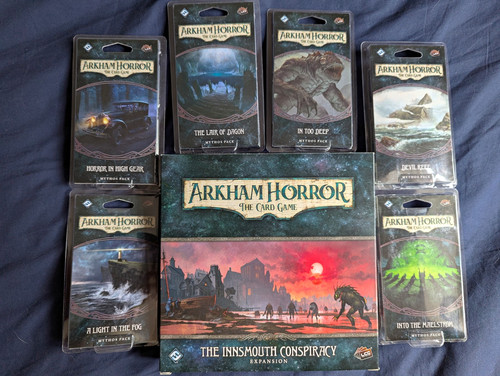 Arkham horror card - horror, game