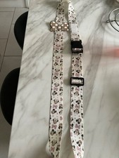 minnie mouse disney lugage strap. suitcase strap