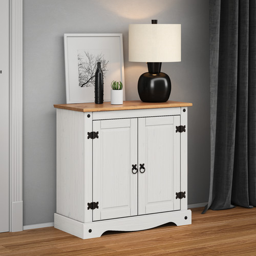 Corona sideboard white painted - sideboard,