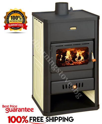 Wood burning stove back boiler - stove,