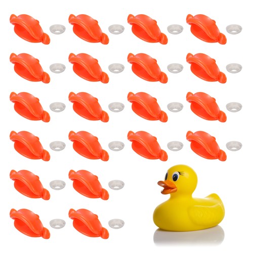 20pcs plastic duck beak - 0.27",