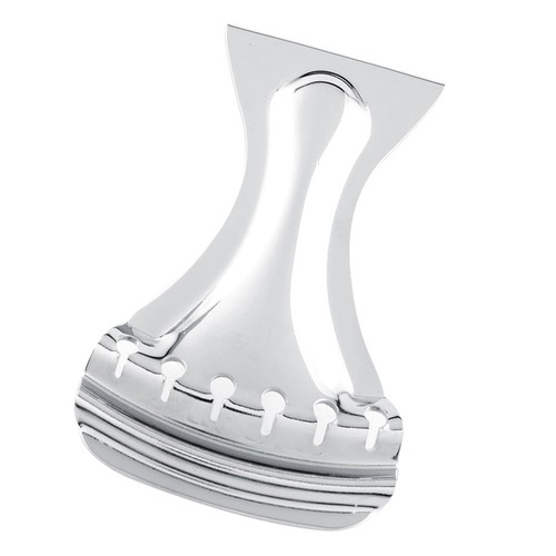 Chrome plated dobro tailpiece - chrome,