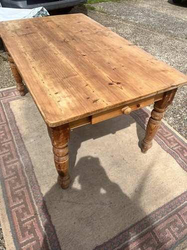 Farmhouse kitchen table - kitchen,