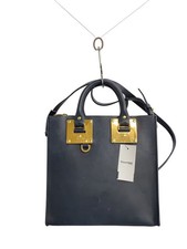 SOPHIE HULME Shoulder Bag Leather Black