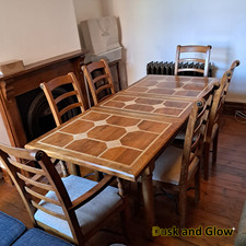 Extenable Wooden Dining Table