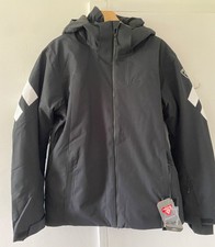 Ski jacket black with navy &