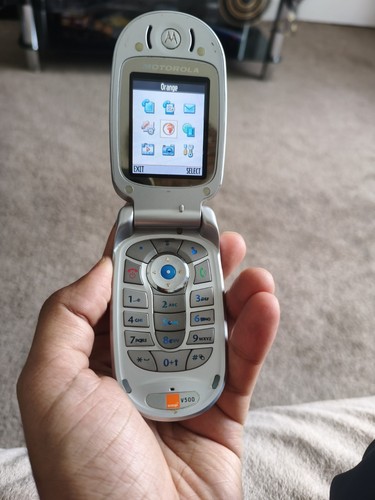 Motorola v500 silver - v500,