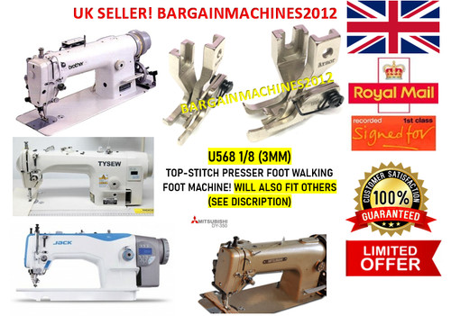 U568 top stitch - 1/8, top-stitch