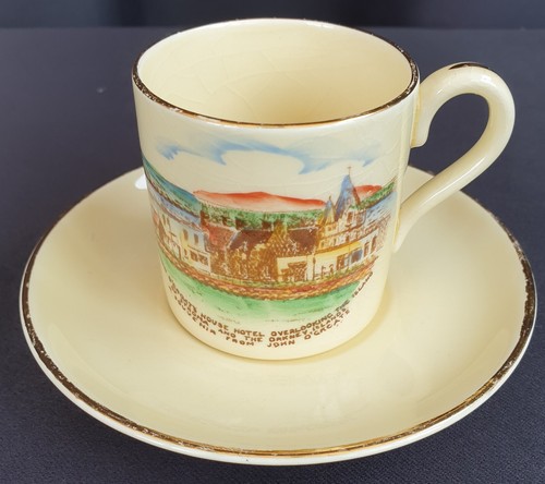 Crown devon small cup and - cup,
