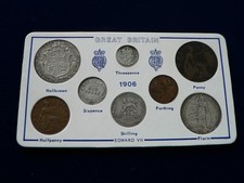 1906 Edward VII Coin Set - 8