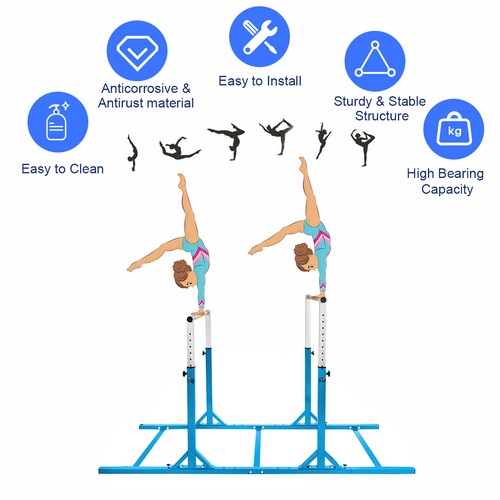 Gymnastics double horizontal - gymnastics,