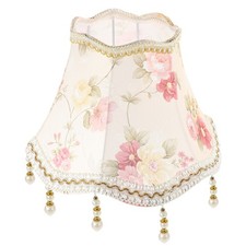  European Style Lampshade Colorful Replaceable Chandelier Shades Beaded