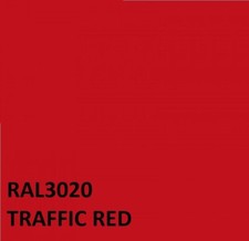 RAL3020 GLOSS Powder Coat